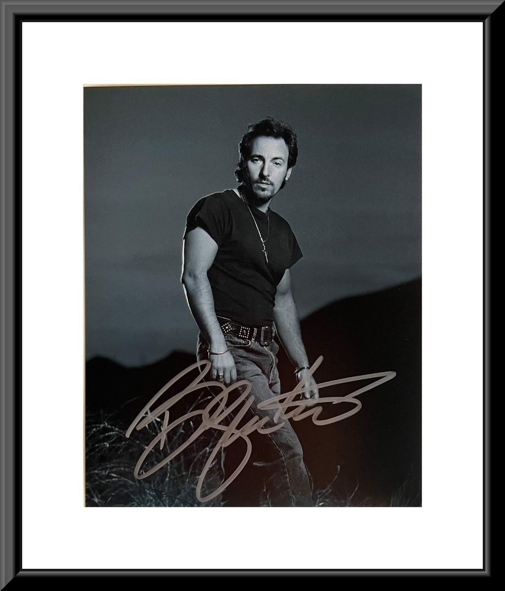 Bruce Springsteen signed photo | EstateSales.org