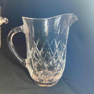 Orrefors Signed Decanter, Candle Holders & More (O-RG)