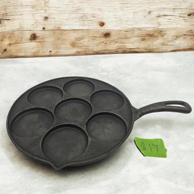 Griswold Cast Iron Swedish Pancake Skillet