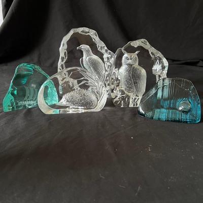 Hovmantorp & More Swedish Glass Paperweights (O-RG)