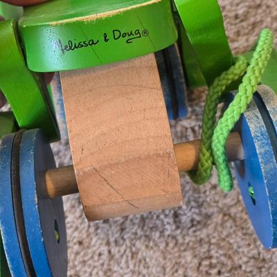 Melissa & Doug Frog Pull Toy and 'Where the Wild Things Are' Book