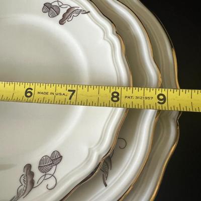 Hackefors 12 Person China Dinnerware Set (DR-RG)