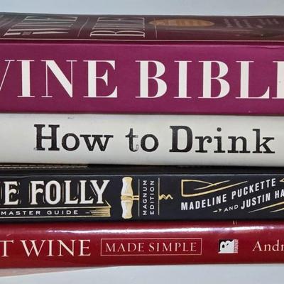 Wine Books Lot