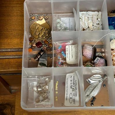 GENUINE PEARL BEADS AND OTHER JEWELRY MAKING SUPPLIES