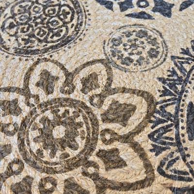 Small Decorative Woven Tabletop Rug