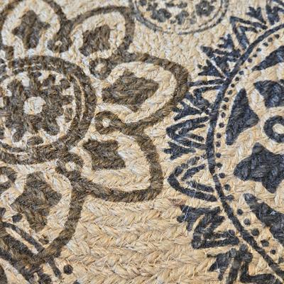 Small Decorative Woven Tabletop Rug
