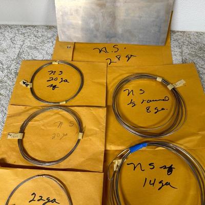 NICKEL SILVER WIRE AND SHEET FOR JEWELRY MAKING