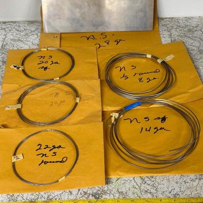 NICKEL SILVER WIRE AND SHEET FOR JEWELRY MAKING
