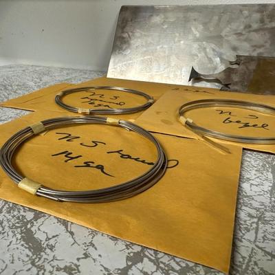 NICKEL SILVER WIRE AND SHEET FOR JEWELRY MAKING