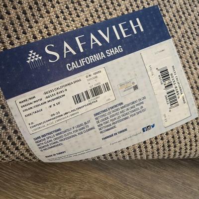 Safavieh Brown Shag Area Rug 8' × 10'