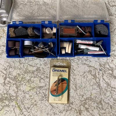 DREMEL WITH STAND AND ATTACHMENTS