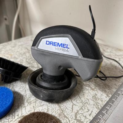 DREMEL WITH STAND AND ATTACHMENTS