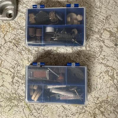 DREMEL WITH STAND AND ATTACHMENTS