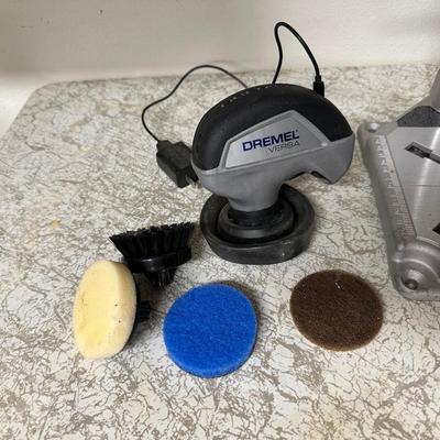 DREMEL WITH STAND AND ATTACHMENTS