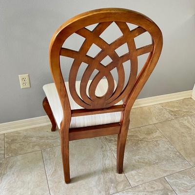 Six (6) Mahogany Upholstered Dinning Chairs