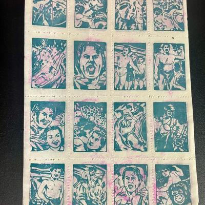 Vintage 1950's Temporary Lucky Tattoos Booklet - RARE
