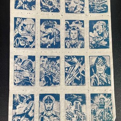 Vintage 1950's Temporary Lucky Tattoos Booklet - RARE