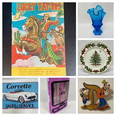 Vintage 1950's Temporary Lucky Tattoos Booklet - RARE