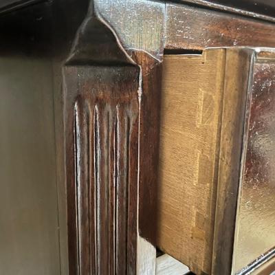 HEREDON ~ Flip Top Solid Wood Buffet Server