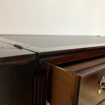 HEREDON ~ Flip Top Solid Wood Buffet Server