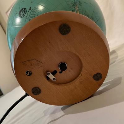 JRO Globus Light-Up Globe & Raised Relief Hubbard Map (O-RG)