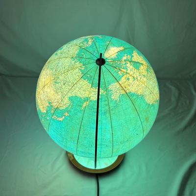 JRO Globus Light-Up Globe & Raised Relief Hubbard Map (O-RG)