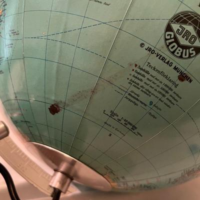 JRO Globus Light-Up Globe & Raised Relief Hubbard Map (O-RG)