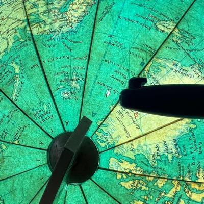 JRO Globus Light-Up Globe & Raised Relief Hubbard Map (O-RG)