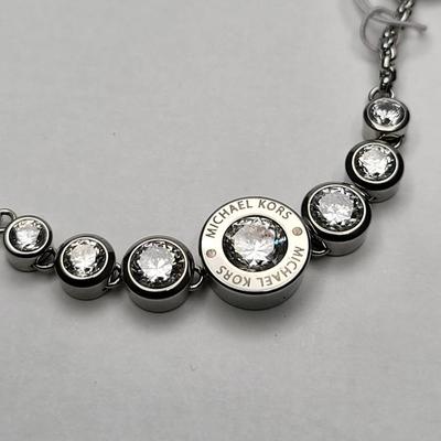 NIB Michael Kors Crystal Slide Bracelet $95