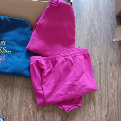 LADIES SWEATSHIRTS AND PANTS L - XL