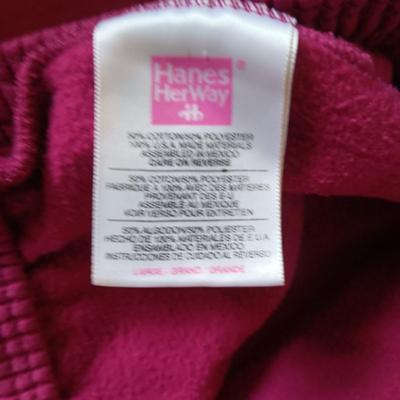 LADIES SWEATSHIRTS AND PANTS L - XL