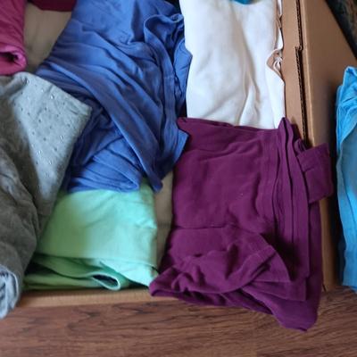 LADIES SHIRTS AND PAJAMAS L - XL