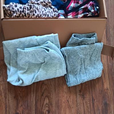 LADIES SWEATS AND PAJAMAS L - XL