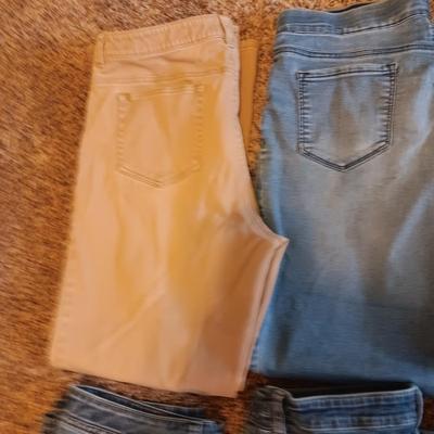 LADIES DENIM JEANS AND PANTS