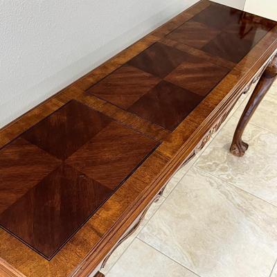 UNIVERSAL FURN. ~ Solid Mahogany Inlaid Sideboard With Ball & Clawfoot ~*Read Details