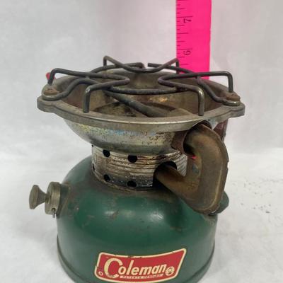 Vintage Coleman 502 Sportsman Single Burner Camp Stove - UNTESTED
