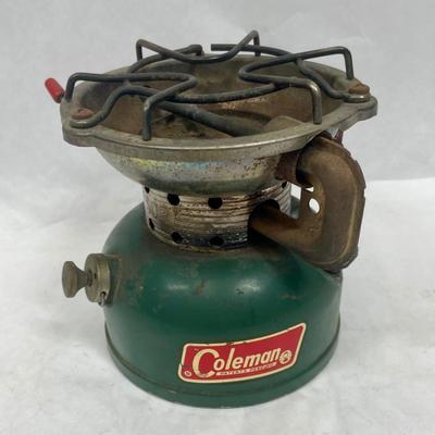 Vintage Coleman 502 Sportsman Single Burner Camp Stove - UNTESTED