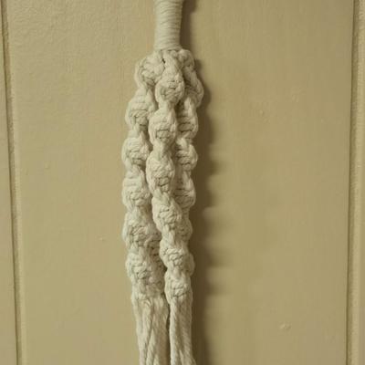 New Macrame Plant Hanger