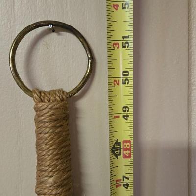 Jute Macrame Plant Holder