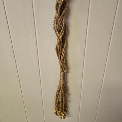 Jute Macrame Plant Holder
