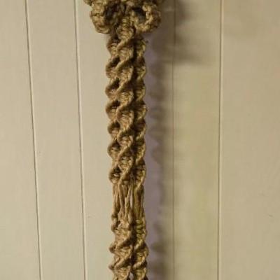 Jute Macrame Plant Holder