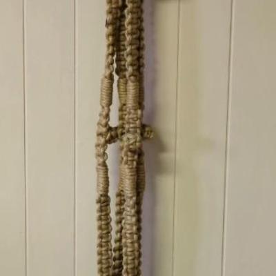 Jute Macrame Plant Holder