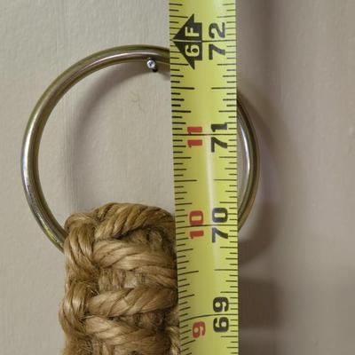 Jute Macrame Plant Holder