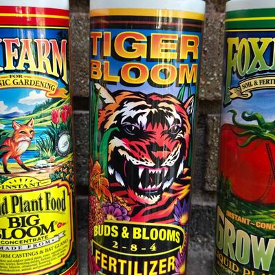 Fox Farm and Tiger Blood Plant Food