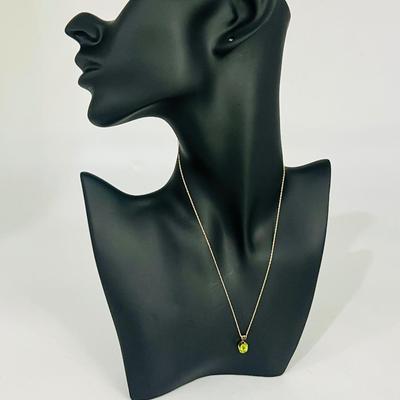 14K Gold Necklace With Pendant