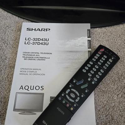 37" Sharp Liquid Crystal TV