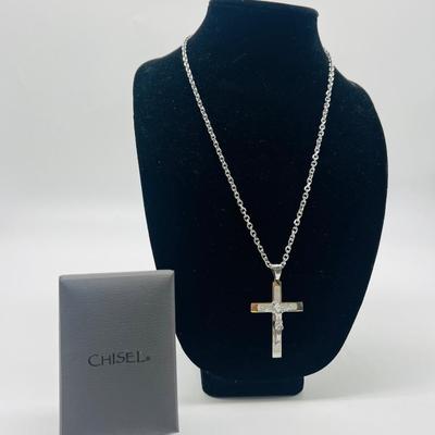 CHISEL & Cross Pendant