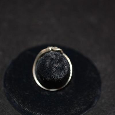 Vintage 925 Sterling Marcasite Rose Ring Size 9, 2.4g