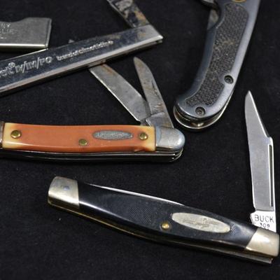 Lot of Pocket Knives, Utility Tools