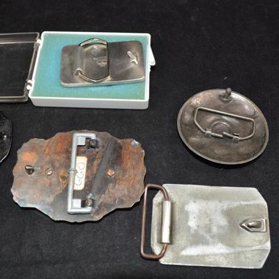 Lot of Vintage Belt Buckles